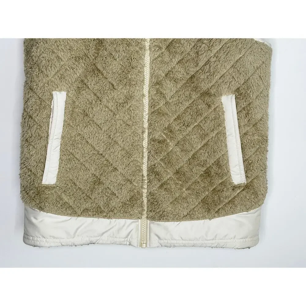 Patagonia Los Gatos Full Zip Reversible Hooded Jacket Beige Cream Womens Size XS - Picture 9 of 10